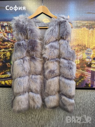 Сив елек, снимка 4 - Елеци - 38696513