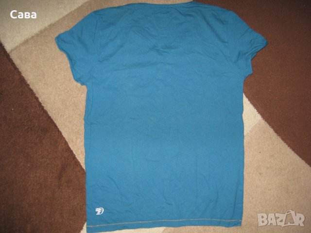 Тениски TOM TAILOR   мъжки,Л и ХЛ  /синя и оранж/, снимка 3 - Тениски - 33855634