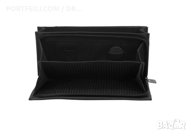  Дамско RFID портмоне Friedrich Germany,, Козя кожа, Мотив Мандала, Черно , снимка 11 - Портфейли, портмонета - 53616491