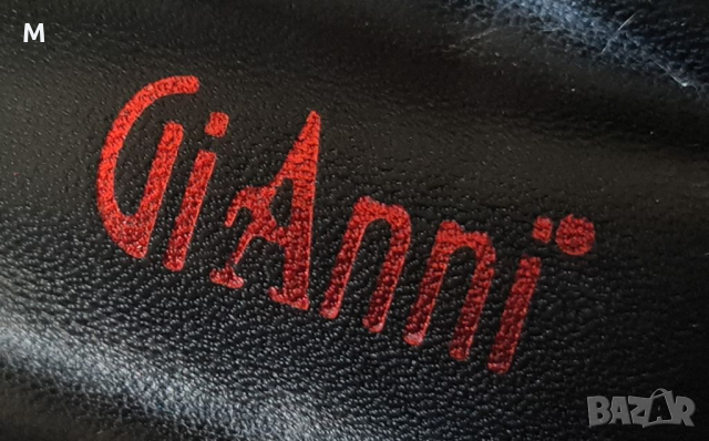 Дамски сандали GiAnni на ток от естествен велур в червен цвят, снимка 4 - Дамски елегантни обувки - 36355888