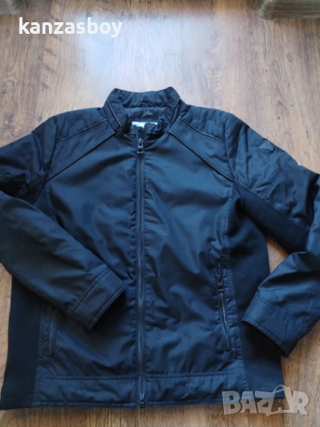 Guess Men's Long Sleeve Liam Iridescent Moto Jacket - страхотно мъжко яке Л, снимка 7 - Якета - 52228241