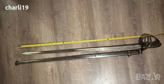 Старинна френска сабя , снимка 10 - Антикварни и старинни предмети - 52641103
