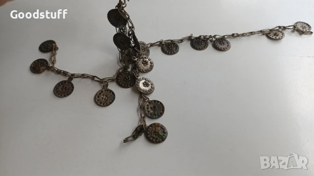 Гиздило,възрожденски сачан,подбранник,прочелник,накит,, снимка 9 - Антикварни и старинни предмети - 50493431