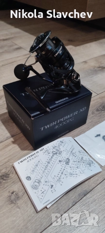 SHIMANO Twin PowerXD 25г.4000PG -4.4.1, снимка 4 - Макари - 52878554