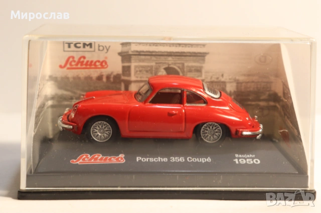 SCHUCO 1/72 PORSCHE 356 МОДЕЛ КОЛИЧКА, снимка 2 - Колекции - 53458132