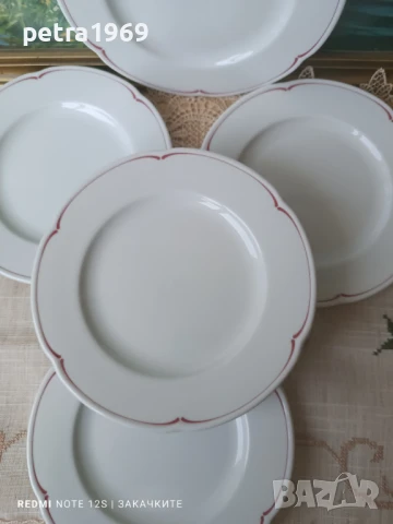 Порцеланови чинии на Bauscher Weiden, 7 бр., снимка 2 - Чинии - 51064318
