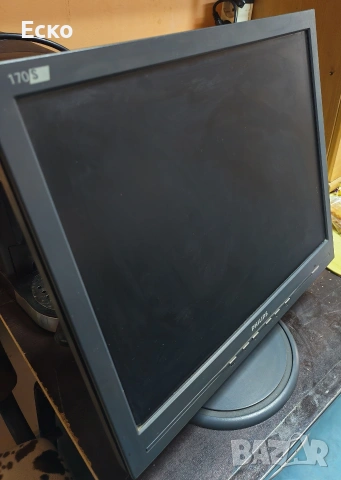 Монитор 17" Philips 170S бял и черен , снимка 12 - За дома - 53439849