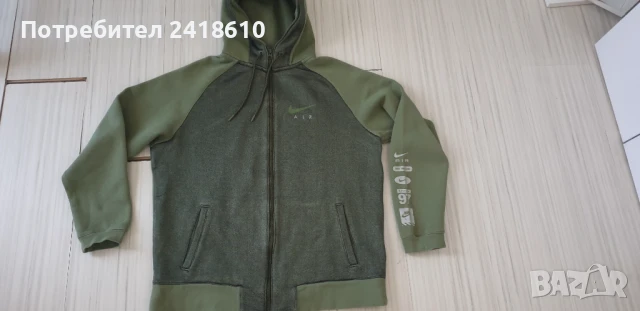 Nike Air Max 97 Full Zip Hoodie Mens Size M / L ОРИГИНАЛ! Мъжка Качулка с цял цип!, снимка 7 - Спортни дрехи, екипи - 50703707