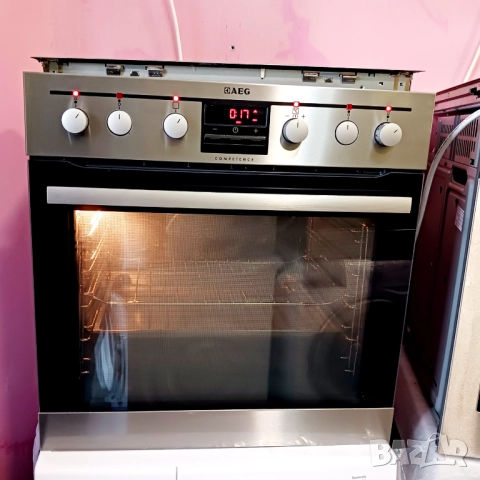Печка за вграждане с керамичен плот AEG , снимка 7 - Печки, фурни - 52414975