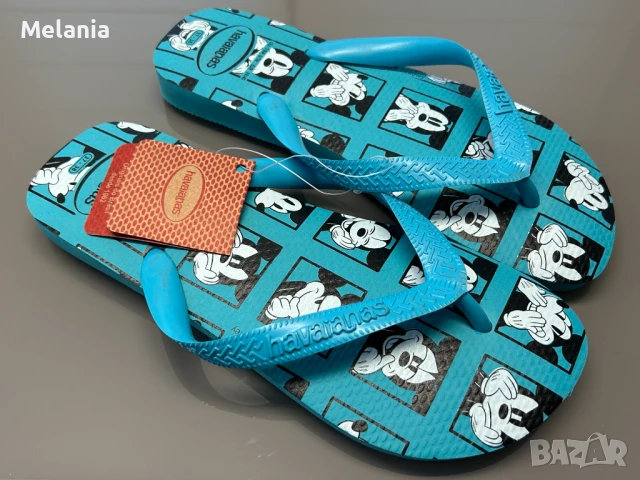 НОВИ Чехли/ джапанки Havaianas, номер 37-38, снимка 2 - Детски джапанки - 50561867