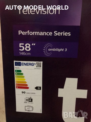 Телевизор PHILIPS TV LCD THE ONE Abilight 3 58" 146см. нов с дефект!, снимка 2 - Телевизори - 38851152