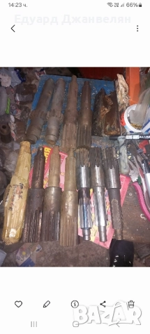 рейкови валове ц8,ц10,ц11