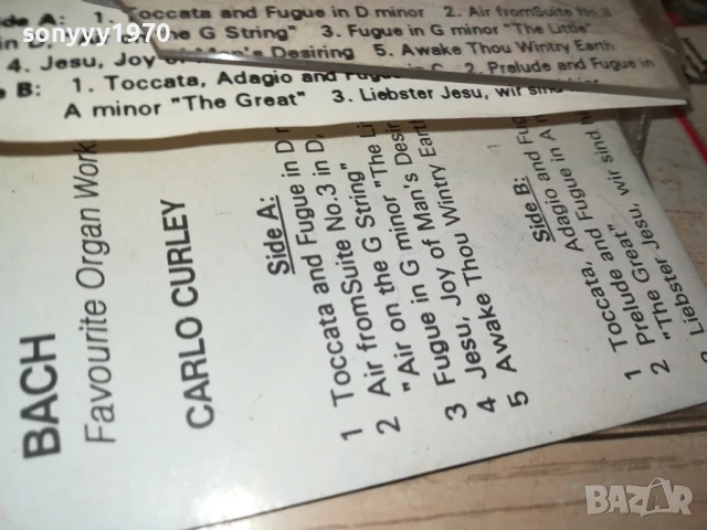 J.S.BACH MADE IN USA-ORIGINAL TAPE 2407251151, снимка 10 - Аудио касети - 51126429