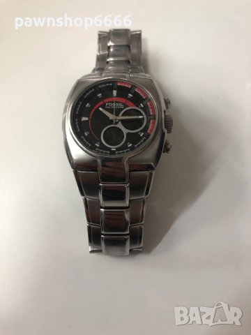 Мъжки часовник от неръждаема стомана Fossil - BQ9280, снимка 4 - Мъжки - 40705752