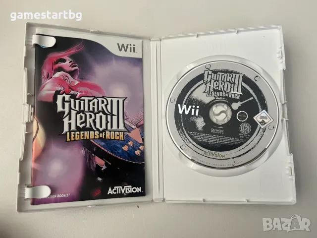 Guitar Hero 3 Legends of Rock за Wii, снимка 3 - Игри за Nintendo - 49346289
