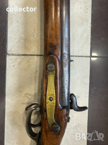 Армейска капсулна пушка - "Кафявата Бес" №7893, снимка 12 - Антикварни и старинни предмети - 53647790