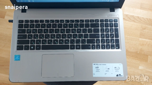 ASUS 14.0" Intel Core i7-2640M 4GB Memory Windows 10, снимка 3 - Лаптопи за дома - 53250299