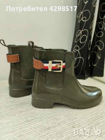 Гумени боти  Tommy hilfiger, снимка 4 - Дамски боти - 53233357