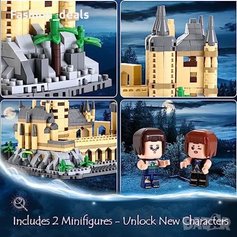 Нов Комплект за построяване на замък/Подарък Деца 8+/1132 бр. мини микроблокове, снимка 2 - Конструктори - 41582534