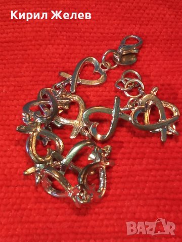 ШАРМАНТНА ДИЗАЙНЕРСКА ПОСРЕБРЕНА АРТ ГРИВНА от БЛАГОРОДНА СТОМАНА с ПЕЧАТ 925 За ПОСРЕБРЯВАНЕ 38734, снимка 14 - Гривни - 41741242