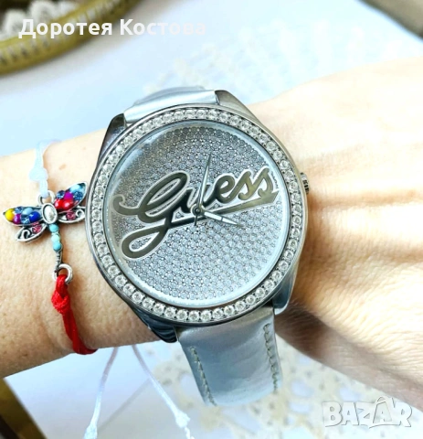 GUESS оригинален дамски часовник от Англия с японски механизъм