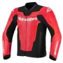 Кожено яке ALPINESTARS GP FORCE V2 AIR RED/FLUO, снимка 2