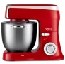 Планетарен миксер с купа от инокс Voltz, 2100W, 7.5 литра, 3 бъркалки, 6 степени + Pulse, LED, Черве, снимка 3