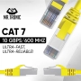 Mr. Tronic 50 м Cat7 мрежов кабел SFTP с RJ45 конектори жълт, снимка 2