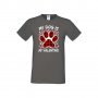 Мъжка тениска Свети Валентин My Dog Is My Valentine 2, снимка 1 - Тениски - 35715917