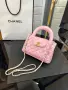 Chanel Дамска Чанта С Къса И Дълга Дръжка Синджир За През Рамо - Различни Цветове Код SEM-435, снимка 2