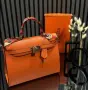 Hermes чанта естествена кожа, снимка 1