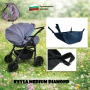 Багажник за детска количка с универсален захват - Модел KEYLA MEDIUM DIAMONT WEEKEND , снимка 1