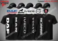 DAF MAN IVECO VOLVO SCANIA Mercedes-Benz Actros VDL Setra VanHol тениска и шапка, снимка 1