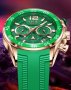 Lige Green Gold 8934 луксозен мъжки кварцов часовник, снимка 1 - Мъжки - 41948429