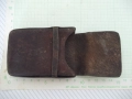 Калъф кожен за цигари от м-н "СБХ" от соца - 1, снимка 6