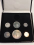 Канада 1967г. мат гланц сет 6 монети,4 от тях са сребро, снимка 4