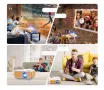Портативен Мини Проектор, Zenwire, A10, Led, Full HD, 1080p, USB, 1800lm, 2000: 1, 100 Инча, HDMI / , снимка 7