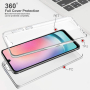 Прозрачен 360° Градуса Кейс Samsung Galaxy A25, снимка 2