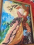 Стара картина смесена техника , снимка 2