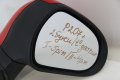 Дясно електрическо огледало Peugeot 207 (2006-2014г.) 2 букси / 9 пина / 9680194977 Червено Червен, снимка 2
