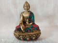 Буда статуя с естествен корал , снимка 1 - Статуетки - 21069212