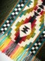 Автентичнo еквадорско унисекс вълнено пончо с вълк, различни цветове, снимка 8