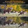 Ловна камера Wifi Hapimp PH810W- 4K 48MP с 32 GB карта подарък, снимка 4