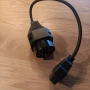 OBD2 диагностичен адаптер, 16 Pin към BMW 20 Pin, снимка 6