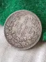 Българска сребърна монета 1 лев 1891 година Фердинанд първи 37424, снимка 5