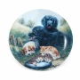 Колекционерска декоративна чиния от поредицата „Heitere Tiergeschichten“ (Весели животински истории), снимка 1