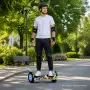 Електрически Ховърборд с 10 инчови гуми LED и Bluetooth, снимка 1