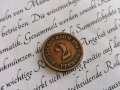 Райх монета - Германия - 2 пфенига | 1904г.; серия F, снимка 1 - Нумизматика и бонистика - 41568123