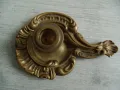№ 8000 стар метален / бронзов свещник   , снимка 6