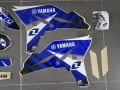 НОВ Комплект Лепенки Стикери на ONE INDUSTRIES 2010-13 Yamaha YZ250F, снимка 2
